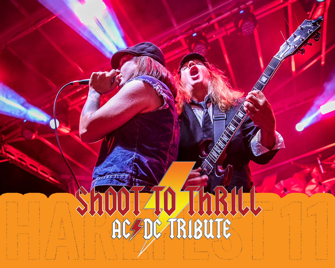 Shoot To Thrill - AC/DC tribute at Harefest 10