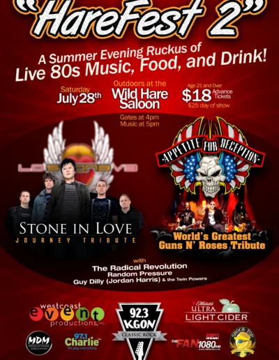 Harefest 2012 Poster